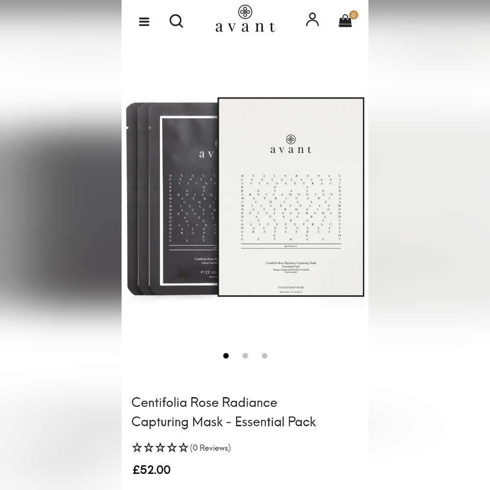 Avant Face Mask Pack